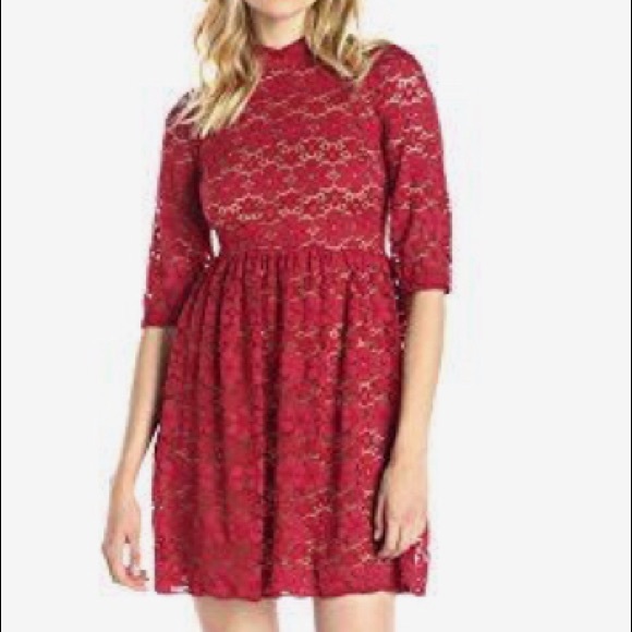 Gabby Skye Dresses & Skirts - NWT Gabby Skye Women's Elbow Lace Fit&Flare Dress